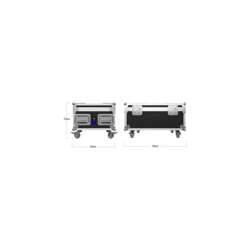 Audibax 10252192 - Kit 8 Audibax Event 90 + Audibax Event 90 FCFight Case - Tempo Shop