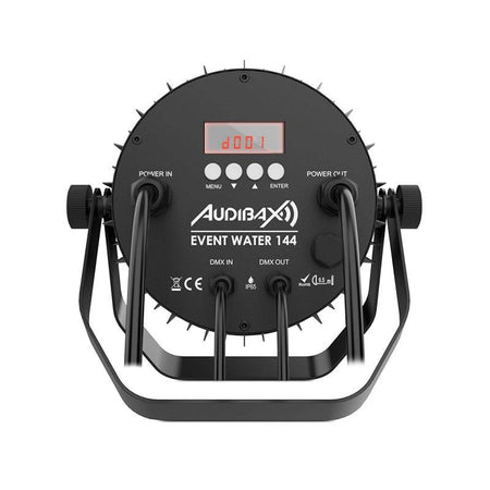 Audibax Event Water 144 - Foco Par LED IP65 Exterior + Batería 144W RGBWAUV - 6 en 1 - Tempo Shop