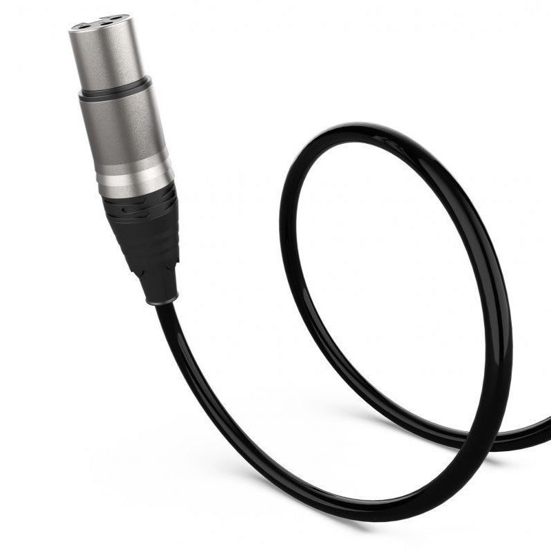 Audibax Evolution 10154401 - Cable XLR Macho - XLR Hembra 15m Negro - Tempo Shop