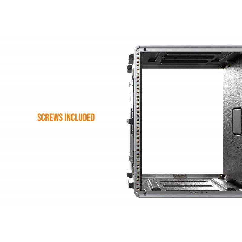 Audibax FA51-12U - Flightcase Rack 19" de 12 Unidades en Polietileno (PE) - Tempo Shop