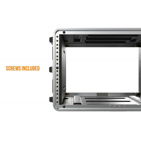 Audibax FA51-6U - Flightcase Rack de 19 Pulgadas en Polietileno (PE) para Equipo de Audio Profesional - Tempo Shop