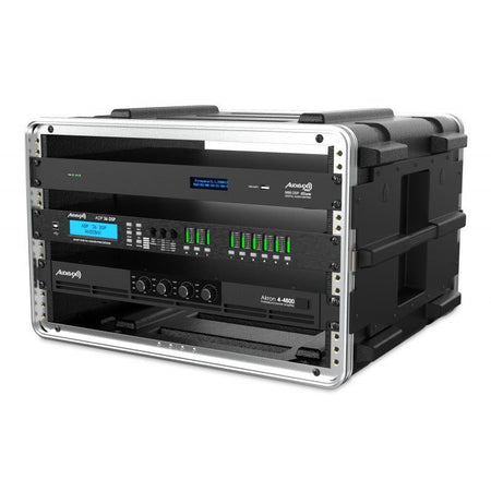 Audibax FA51-6U - Flightcase Rack de 19 Pulgadas en Polietileno (PE) para Equipo de Audio Profesional - Tempo Shop