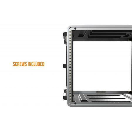 Audibax FA51-8U - Estuche Rack Flightcase de 19" y 8 Unidades en Polietileno - Tempo Shop