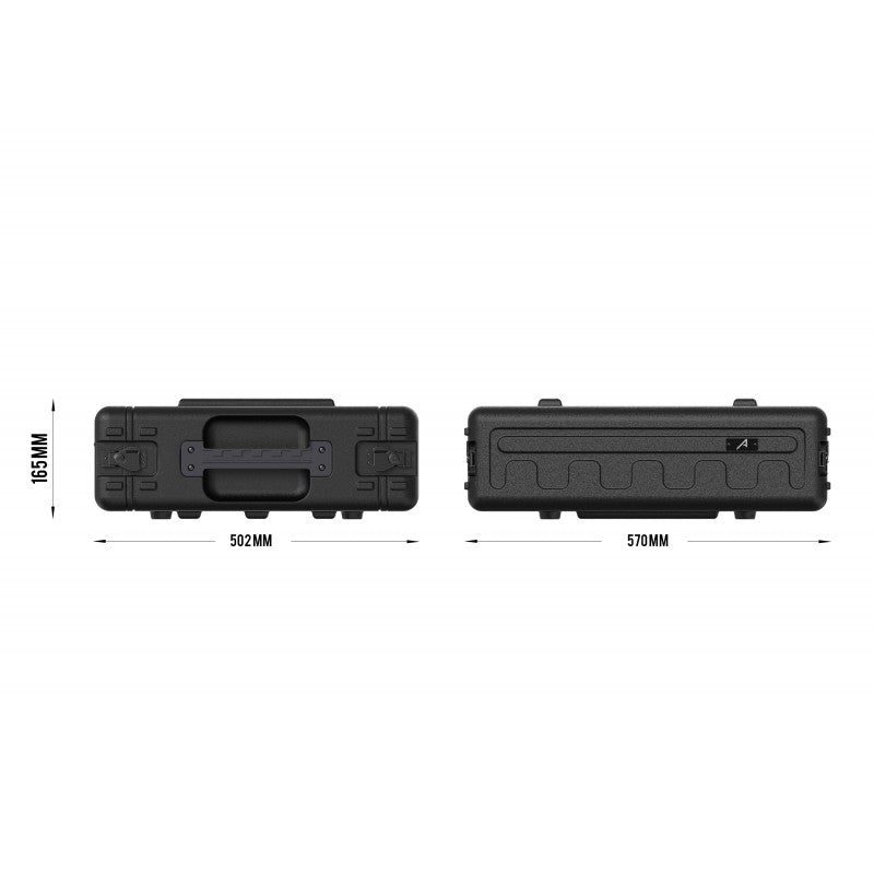 Audibax FAB40 2U - Rack Case 19" de Polietileno con Estructura Reforzada - Tempo Shop