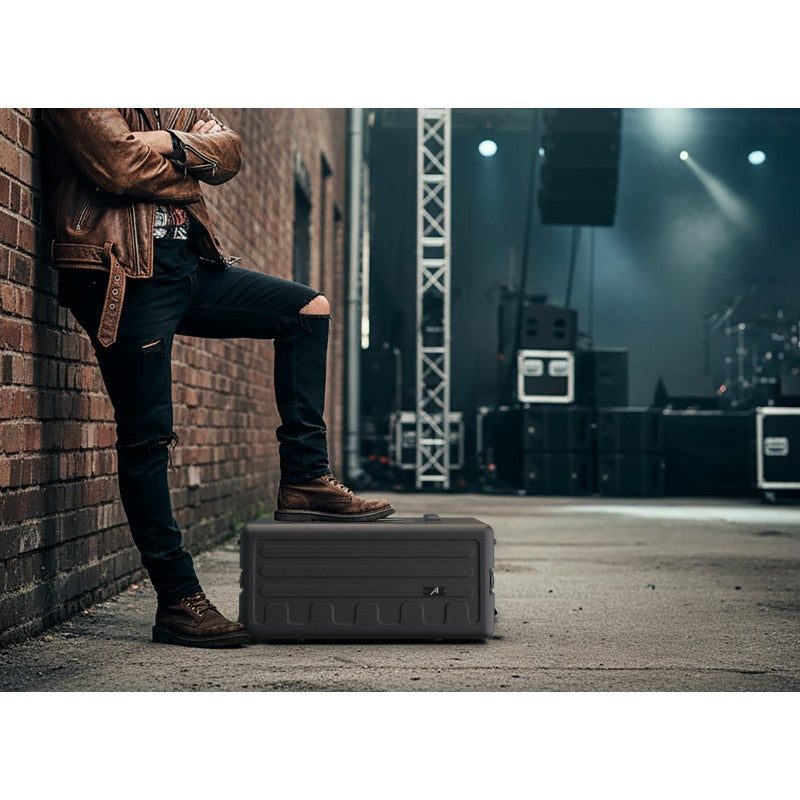 Audibax FAB40 4U - Rack Case Negro de PE para Equipo de Audio Profesional (Flightcase) - Tempo Shop