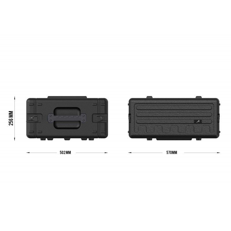 Audibax FAB40 4U - Rack Case Negro de PE para Equipo de Audio Profesional (Flightcase) - Tempo Shop