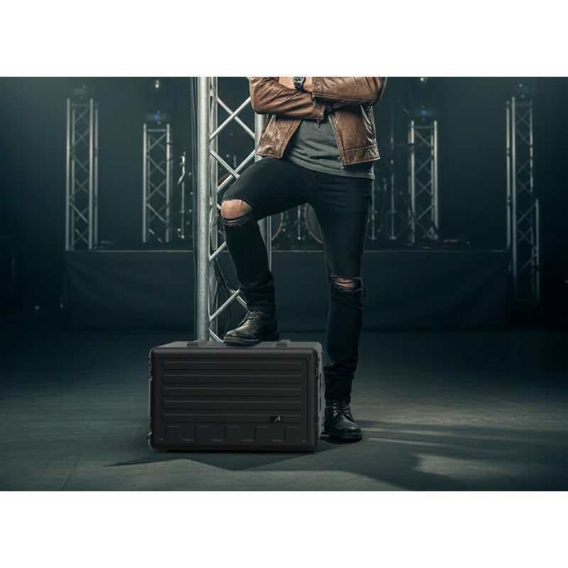 Audibax FAB40-6U - Flightcase Rack de 19" en PE con Protección Avanzada - Tempo Shop