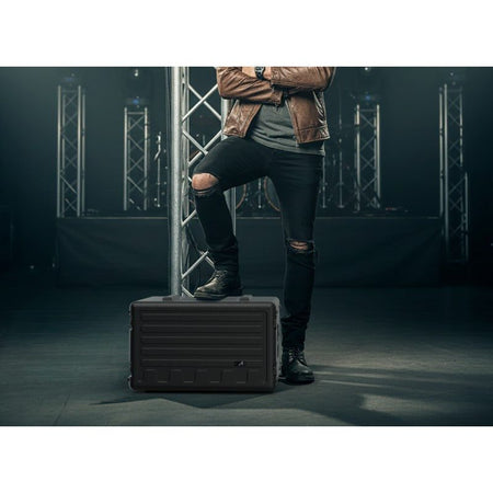 Audibax FAB40-6U - Flightcase Rack de 19" en PE con Protección Avanzada - Tempo Shop