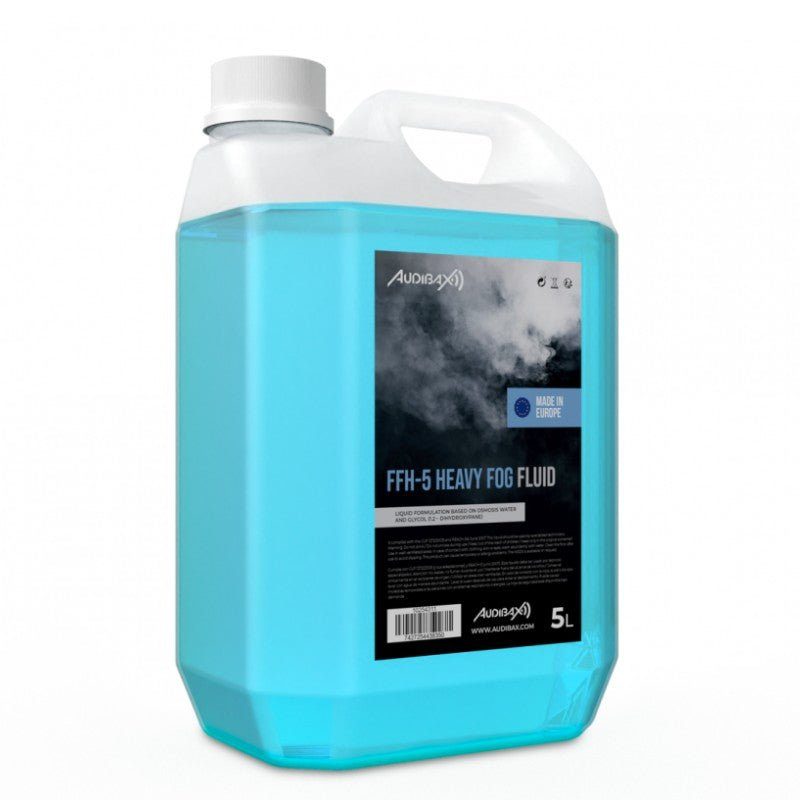 Audibax FFH - 5 Fog Fluid - Liquido De Humo Alta Densidad 5L - Tempo Shop
