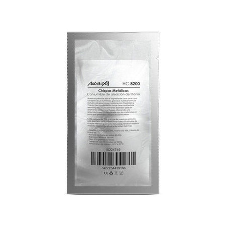 Audibax HC - 8200 - 200g Consumible para Máquinas de Fuego Frio - Chispas - Tempo Shop