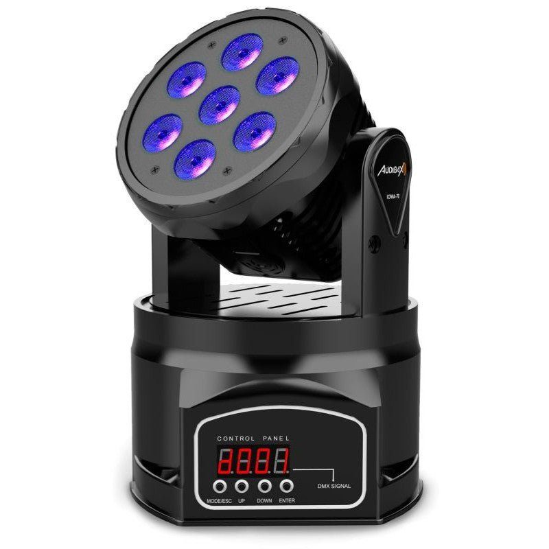 Audibax Iowa 70 - Cabeza Móvil Disco Wash 70W LED 4 en 1 RGBW - Tempo Shop