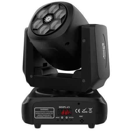 Audibax Iowa 90 Laser - Cabeza Móvil Wash 90WRGBW 4 en 1 + Láser Verde 500 mW - Tempo Shop