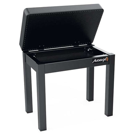 Audibax KB200B - Banco para Piano/Teclado con compartimento almacenamiento - Tempo Shop