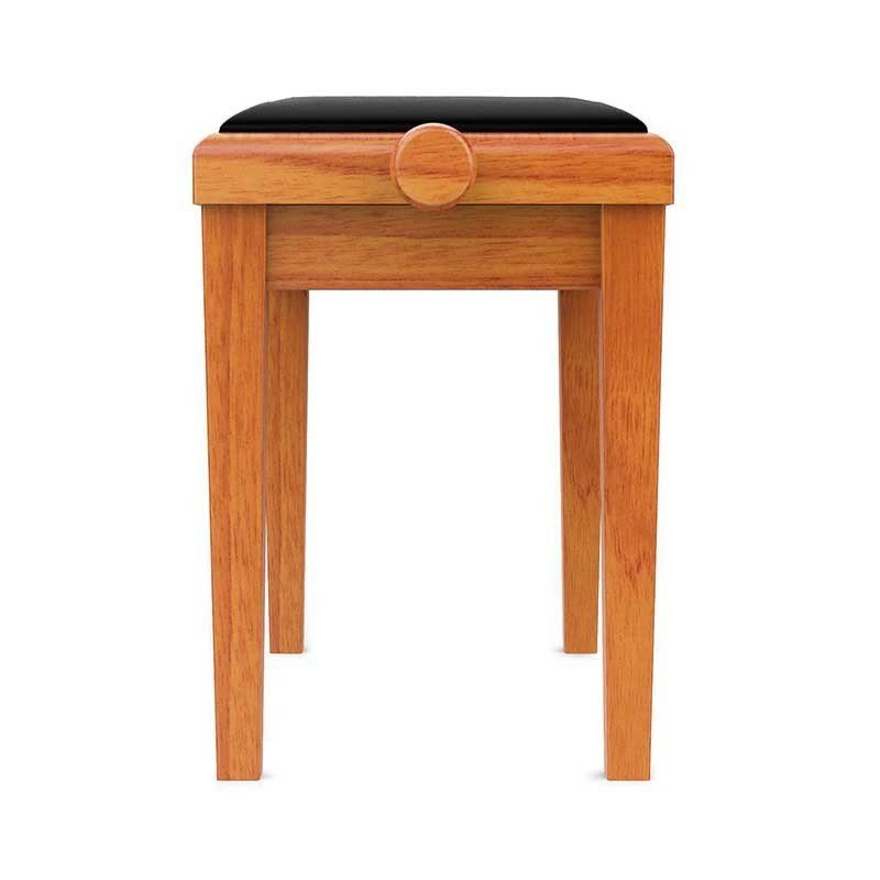 Audibax KB600 Oak - Banco para Piano Teclado Ajustable Regulable Acolchado Roble - Tempo Shop