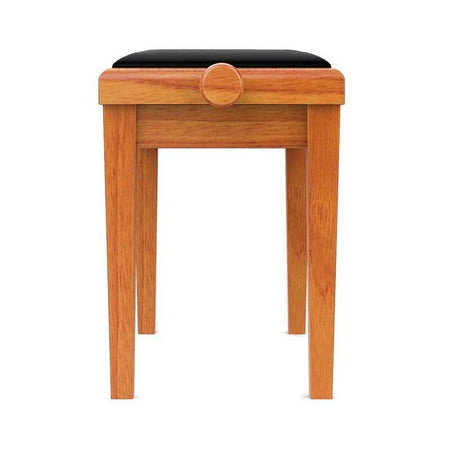 Audibax KB600 Oak - Banco para Piano Teclado Ajustable Regulable Acolchado Roble - Tempo Shop
