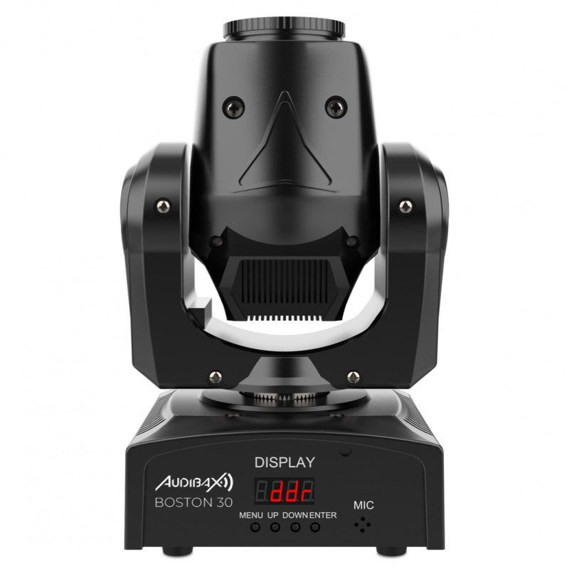 Audibax Kit 4 Boston 30 Ring + Flightcase - Cabezas Móviles Spot 30w Anillo LED + Flightcase - Tempo Shop