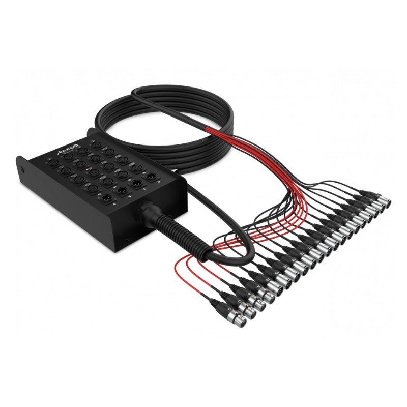 Audibax MC XLR 164 15 Stage Box 15M - Cajetin de escenario de 15m - Tempo Shop