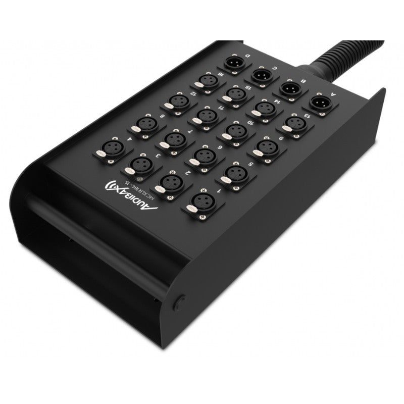 Audibax MC XLR 164 15 Stage Box 15M - Cajetin de escenario de 15m - Tempo Shop