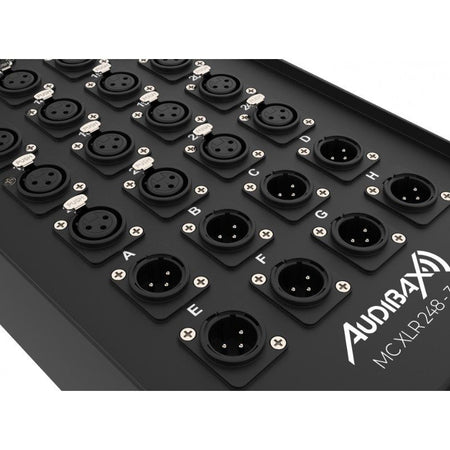 Audibax MC XLR 248 30 Stage Box 30M - Cajetin de escenario de 30m - Tempo Shop
