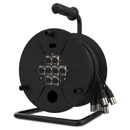 Audibax MC XLR 88 - 15 Drum - Carrete Escenario 8 XLR - Tempo Shop