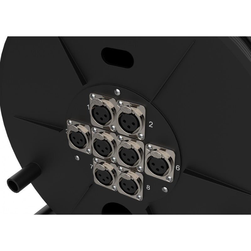 Audibax MC XLR 88 - 15 Drum - Carrete Escenario 8 XLR - Tempo Shop