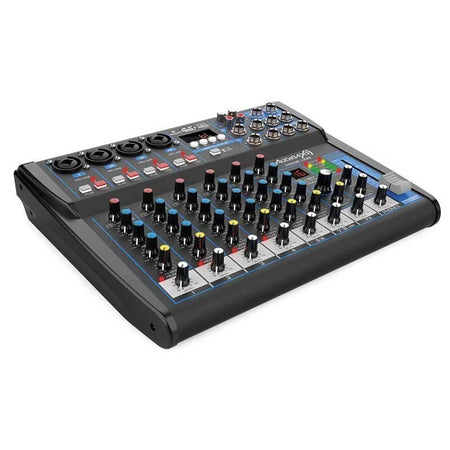 Audibax MG08 USB - Mesa Mezclas 8 canales con Bluetooth, MP3 , USB Rec y Efectos - Tempo Shop