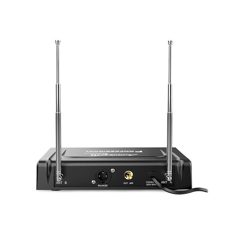 Audibax Missouri 2000 - Micrófono Doble Inalámbrico Mano VHF Rango B - Tempo Shop