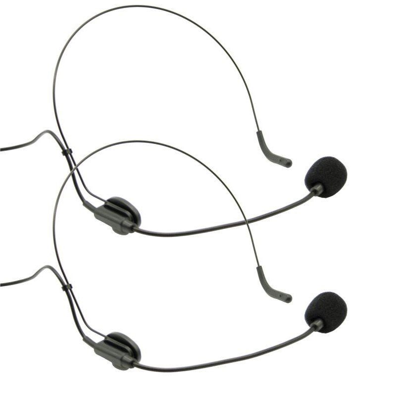 Audibax Missouri 2500 - Micrófono inalámbrico Profesional Doble Lavalier / Madona Frec. A - Tempo Shop