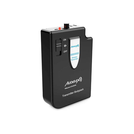 Audibax Missouri 2500 - 1 - Micrófono inalámbrico Profesional Doble Lavalier / Madona Frec. B - Tempo Shop