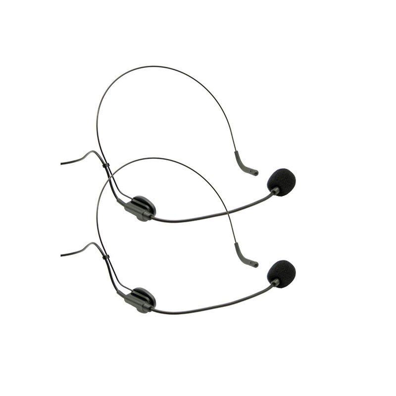 Audibax Missouri 2500 - 1 - Micrófono inalámbrico Profesional Doble Lavalier / Madona Frec. B - Tempo Shop
