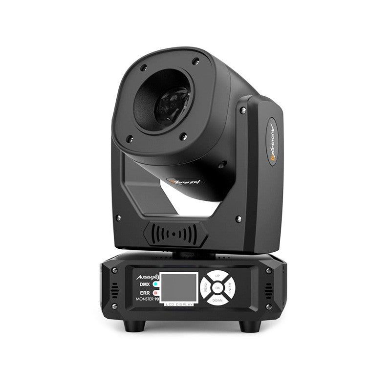 Audibax Monster 90 - Cabeza Móvil Spot Led Profesional 80W 8 Colores + 6 Gobos - Tempo Shop