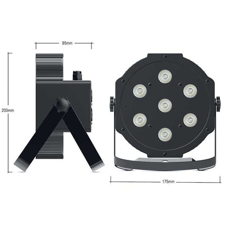 Audibax Montana 28 UV - Foco Ultravioleta 7 Leds x 4W + Mando - Tempo Shop