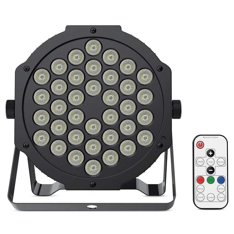 Audibax Montana 36 - Foco LED RGB 36 x 1W con Mando - Tempo Shop