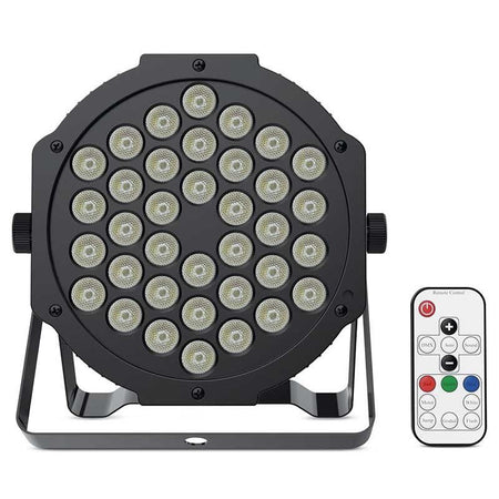 Audibax Montana 36 - Foco LED RGB 36 x 1W con Mando - Tempo Shop