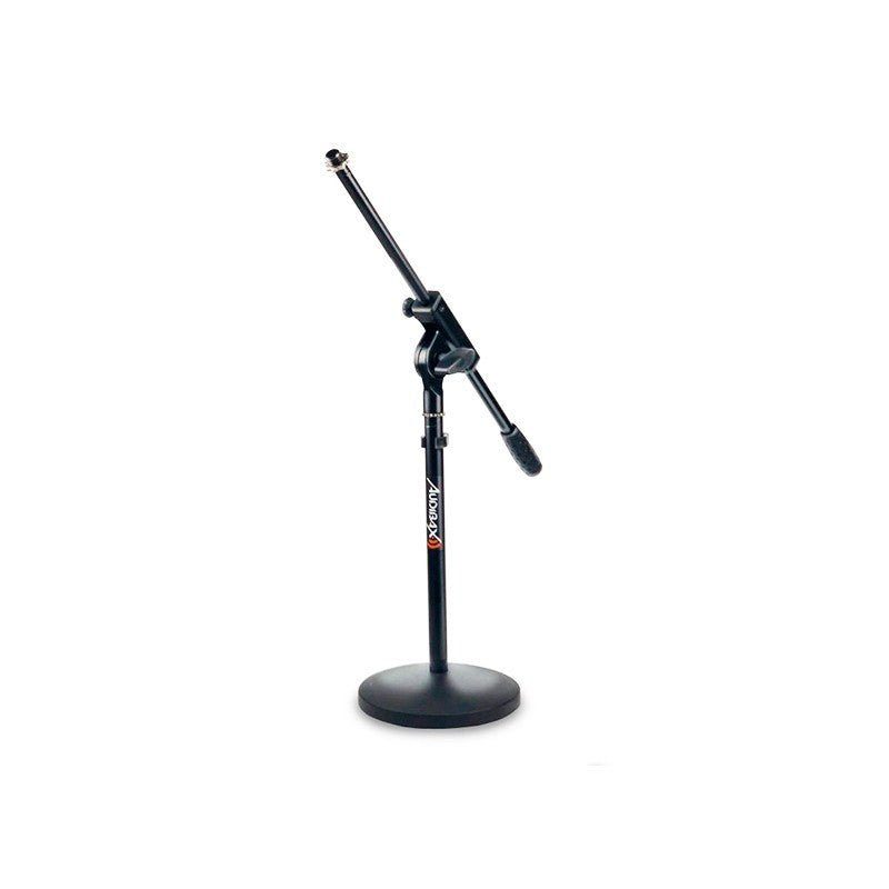 Audibax MS - 044B - Soporte micro corto con base redonda y jirafa - Tempo Shop