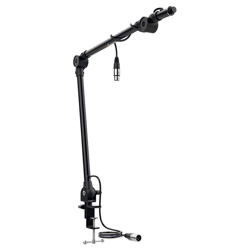 Audibax MTS - 20 - Soporte Sobremesa Micrófono Estudio Brazo Articulado Precableado - Tempo Shop