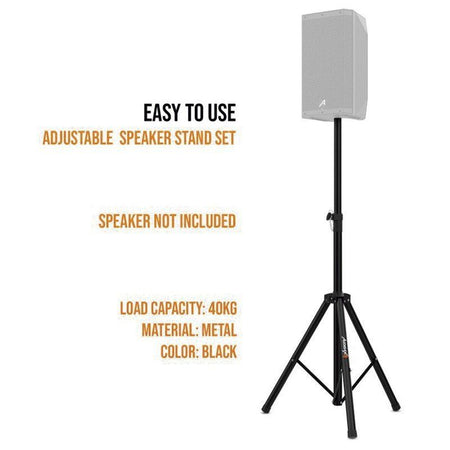 Audibax Neo 121 - Trípode Altavoz Profesional de Aluminio con Easy Lock Hasta 40 K - Tempo Shop