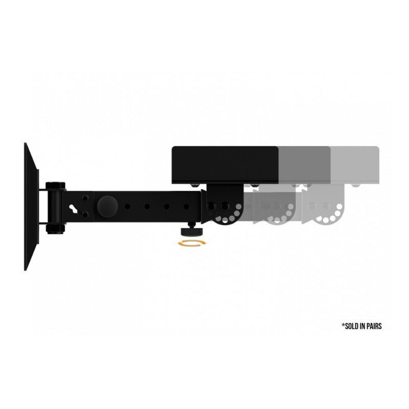 Audibax Neo STMW 1S - Soportes de Pared Para Monitor Estudio y Altavoz (Pareja) - Tempo Shop