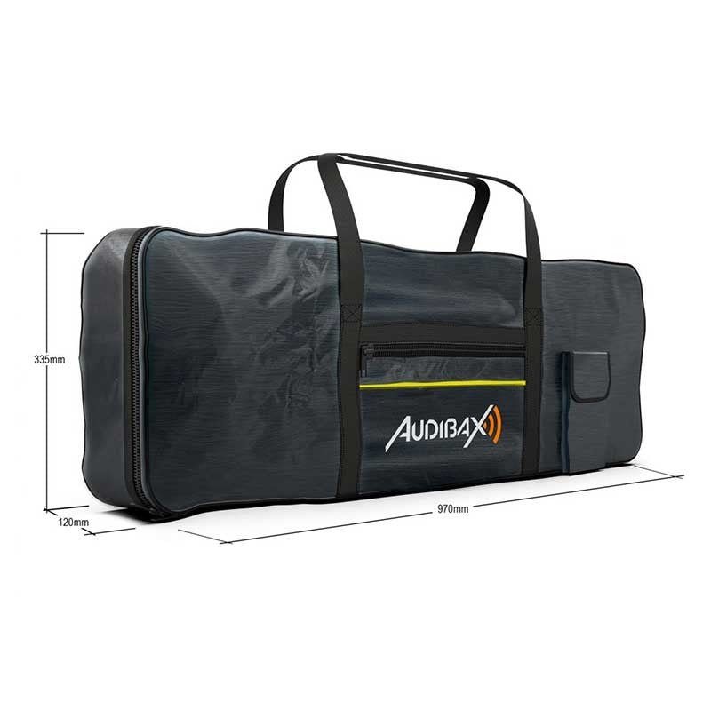 Audibax Onyx Pack Single - Soporte de Teclado + Funda Teclado 61 Teclas - Tempo Shop