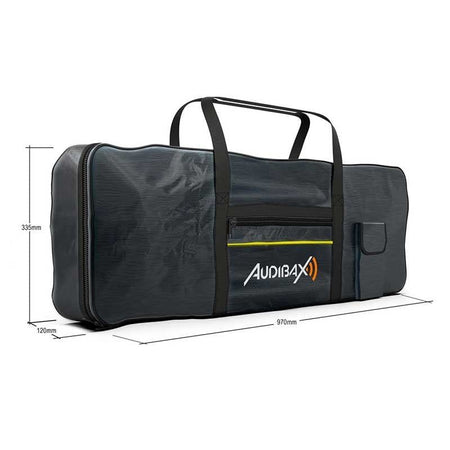 Audibax Onyx Pack Single - Soporte de Teclado + Funda Teclado 61 Teclas - Tempo Shop