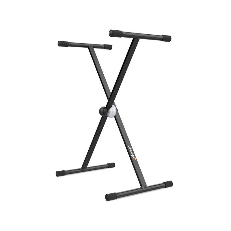 Audibax Onyx - Pack de Soporte Teclado / Piano + Banqueta + Funda Teclado 61 Teclas - Tempo Shop