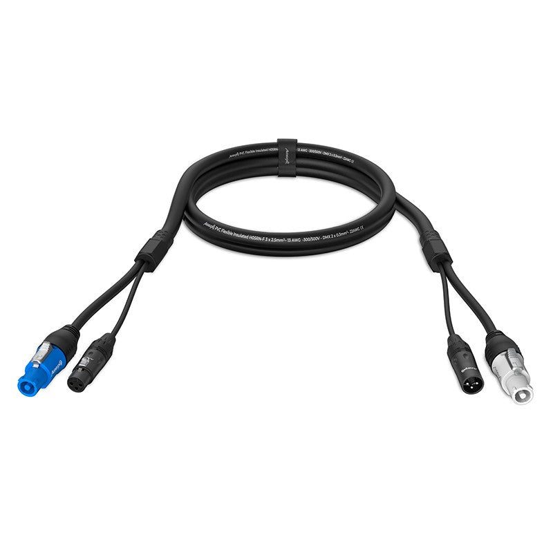 Audibax PC-XLR-250 - Cable Híbrido Señal y Alimentación - Tempo Shop