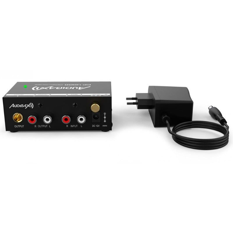 Audibax PP4000 - Preamplificador Previo Phono RIAA Único en el mercado con Interruptor ON/OFF - Tempo Shop