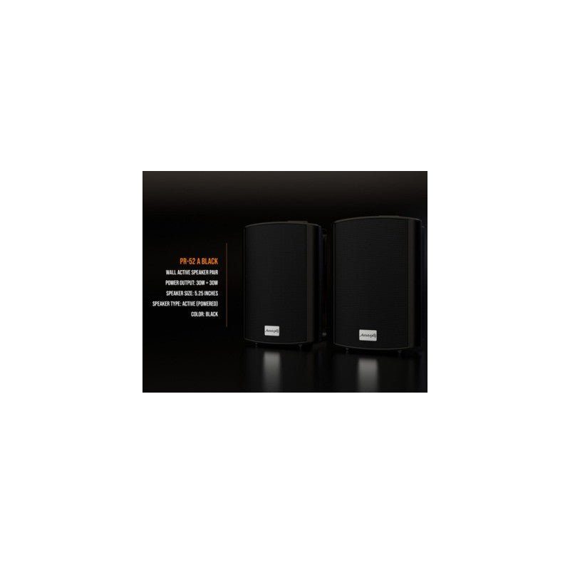 Audibax PR - 52 A Black - Pareja de Altavoces Activos - Tempo Shop
