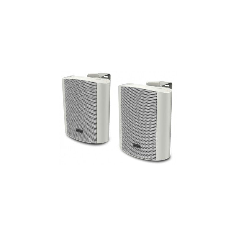Audibax PR - 52W - Pareja Altavoces 100W Stereo con Soporte Blancos - Tempo Shop