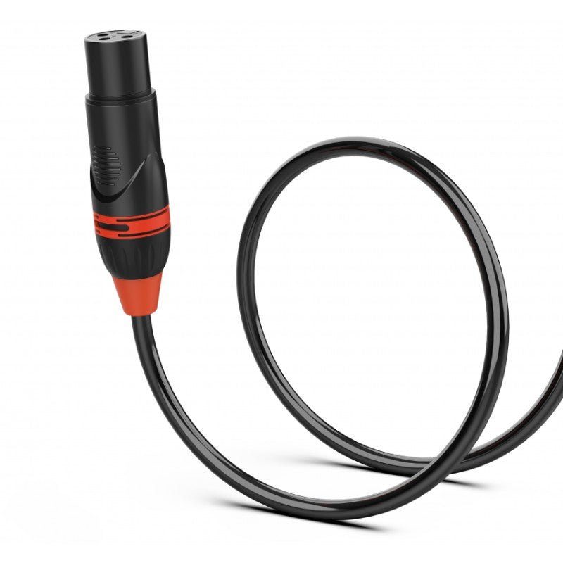 Audibax Pro 10112841 Black - Cable DMX 3 Pins 0,5m Negro - Tempo Shop