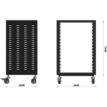 Audibax Pro Rack 16U - Armario Rack 19" - Tempo Shop