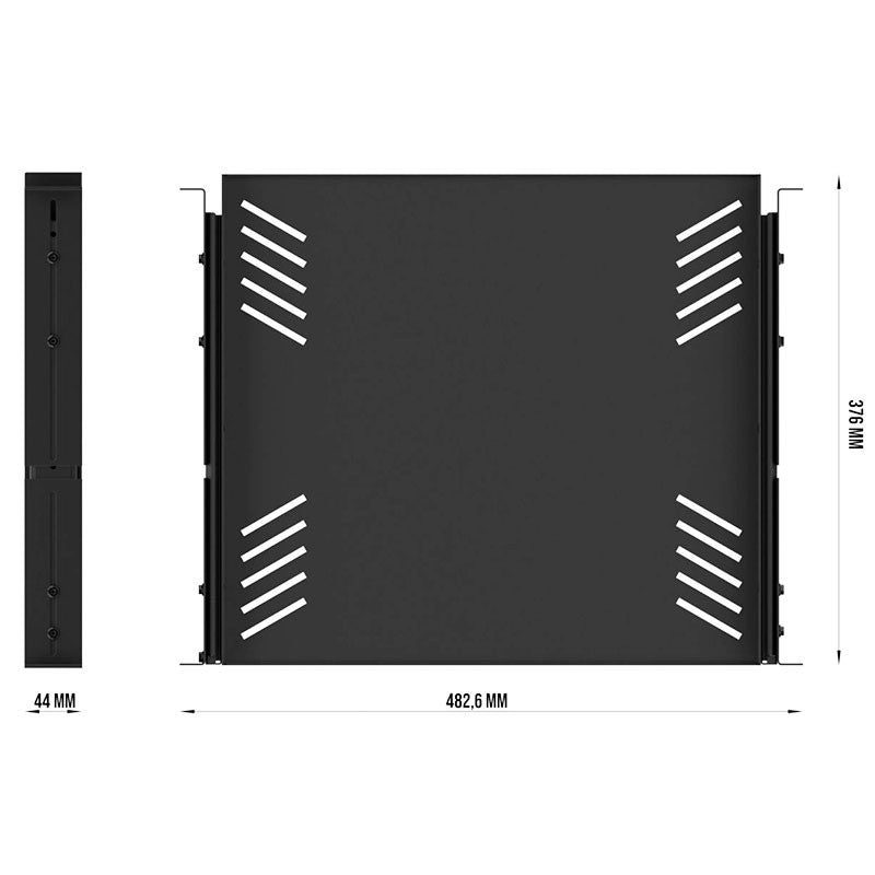 Audibax Pro Rack Drawer Ext 1U - Montaje en rack 19" - Tempo Shop