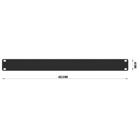 Audibax Pro Rack Panel 1U - Panel para Rack de 1U - Tempo Shop