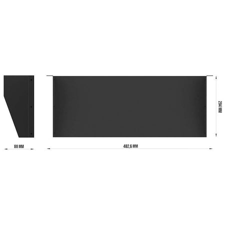 Audibax Pro Rack Shelf 2U - Bandeja metálica para Rack de 2U - Tempo Shop